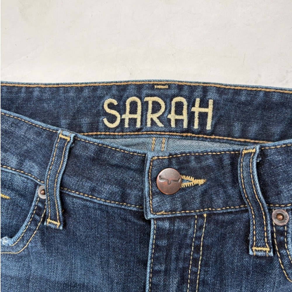 Kimes Ranch Size 000 Sarah Dark Wash Bootcut Jeans Western Country Barn Denim - Picture 5 of 7